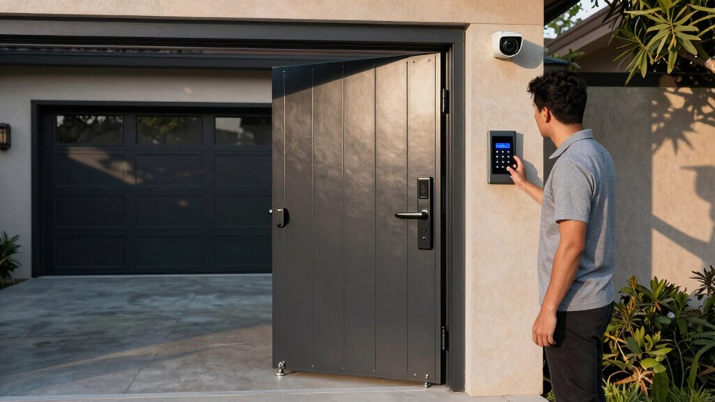 regularly check garage security