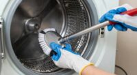 removing lint buildup safely