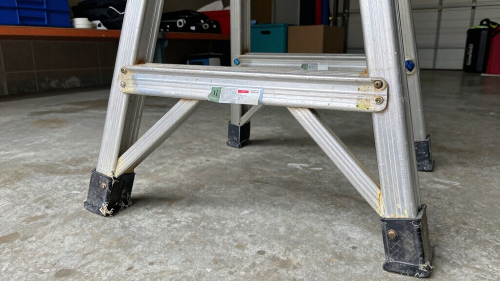 replace damaged garage ladder