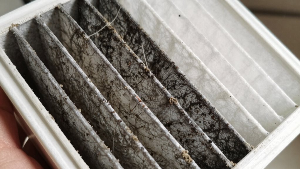 replace dirty air filters regularly