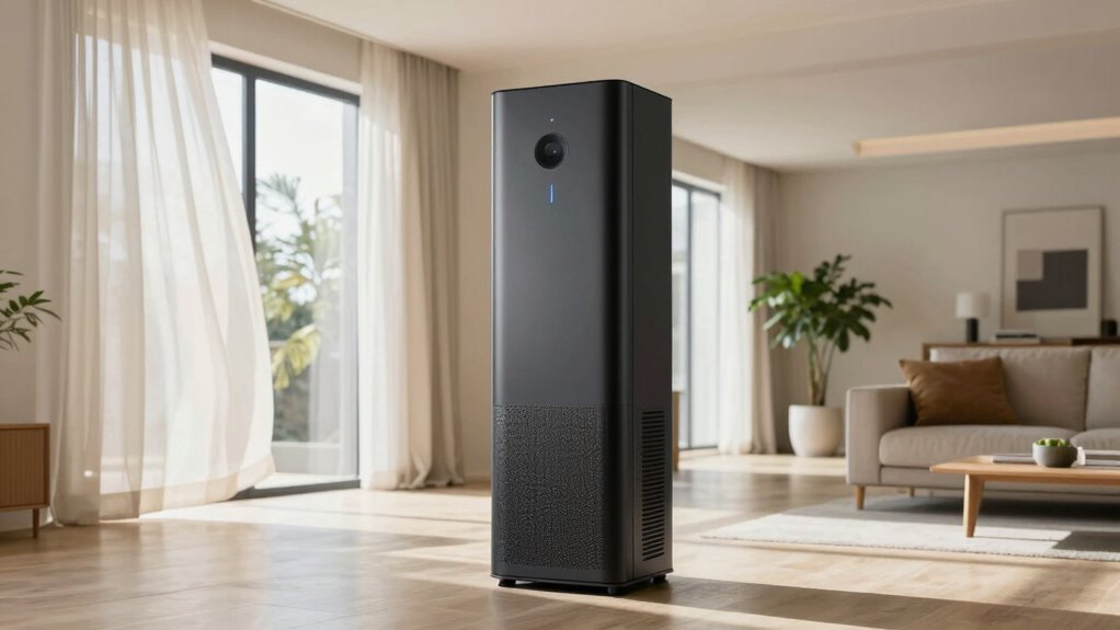 room size filtration noise