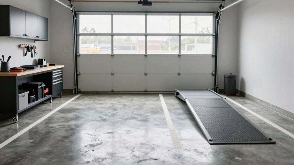 safe accessible garage layout