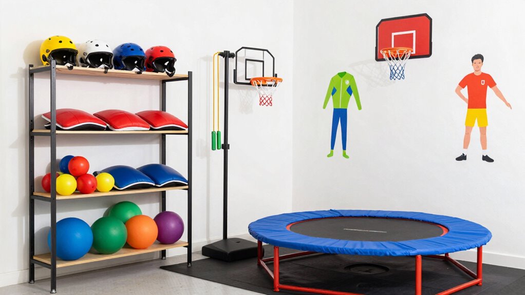 safe appropriate sports equipment