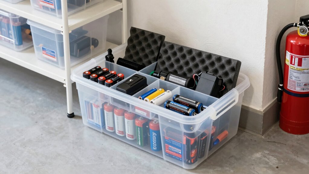 safe battery storage practices