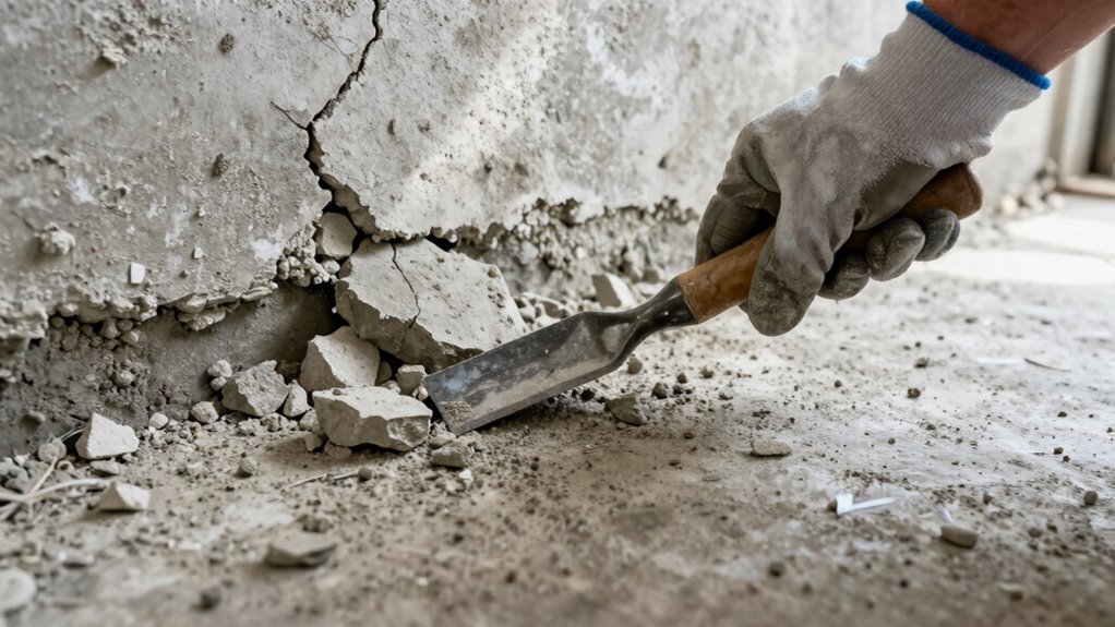 safe careful concrete removal