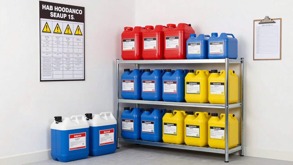 safe chemical storage practices