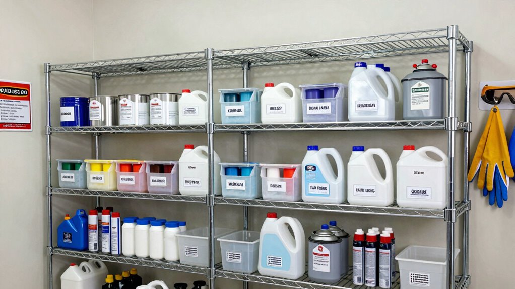 safe chemical storage practices