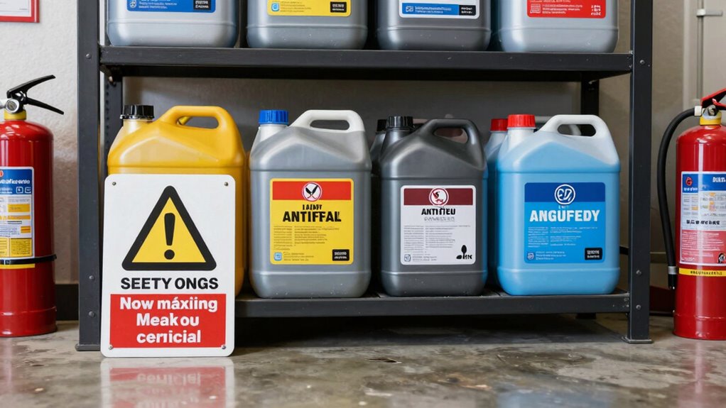 safe chemical storage prevents accidents