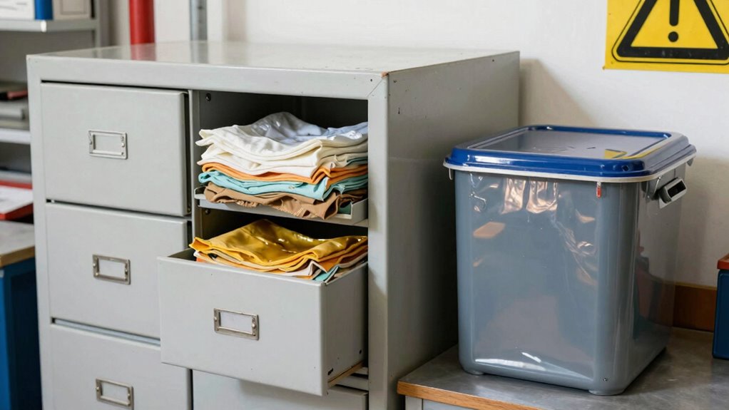 safe flammable material storage