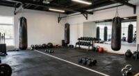safe garage workout space