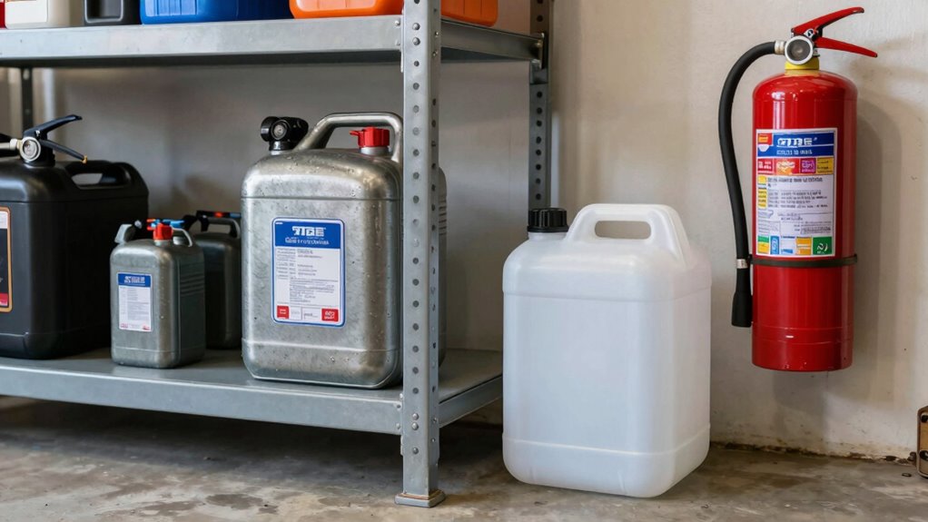 safe gasoline storage practices