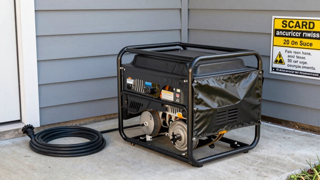 safe generator placement guidelines