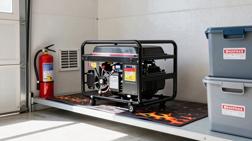 safe generator storage tips