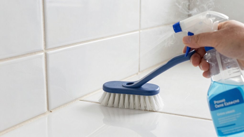 safe grout cleaning practices
