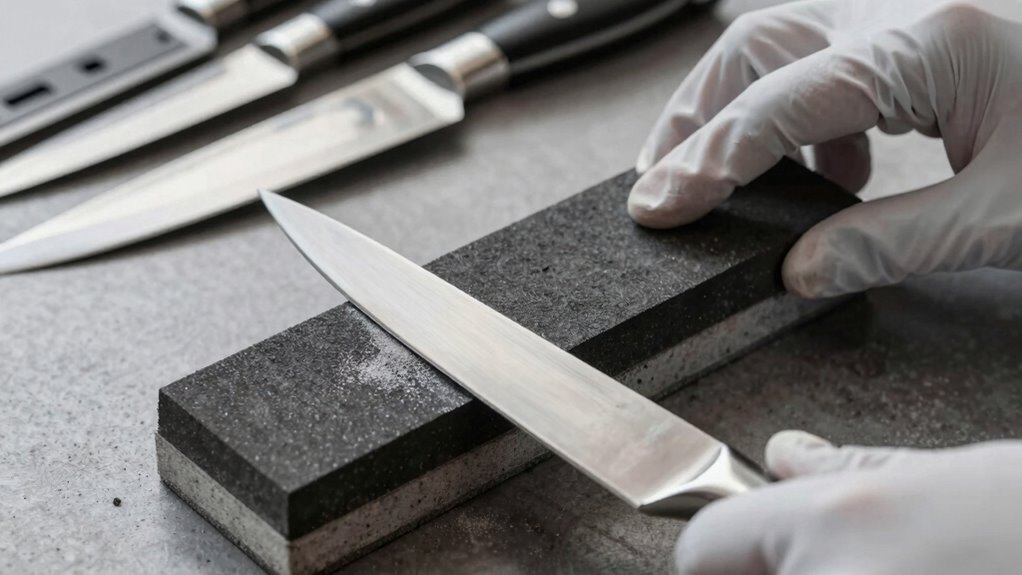 safe knife sharpening techniques