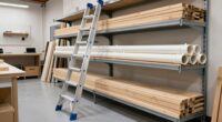safe ladder storage tips