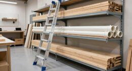 safe ladder storage tips