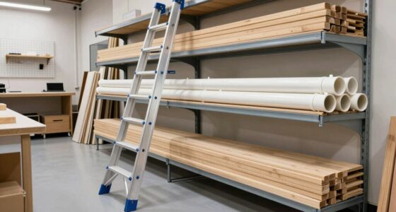 safe ladder storage tips