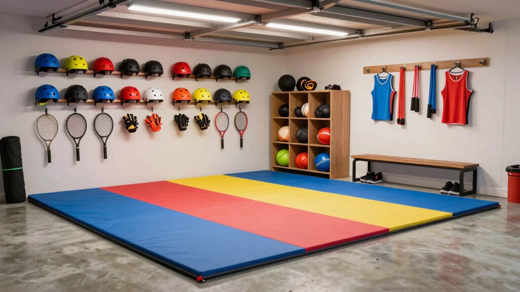 safe organized inviting garage
