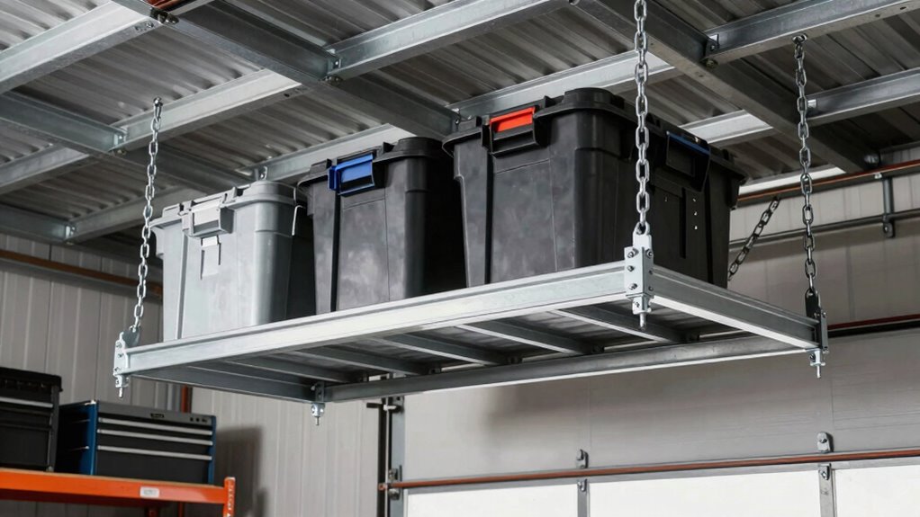 safe organized overhead storage