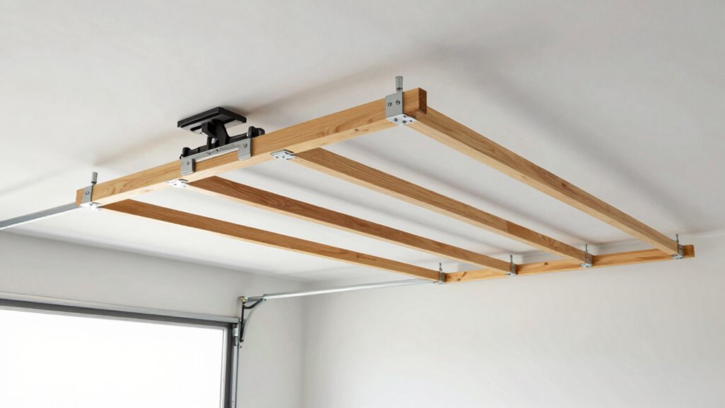 safe overhead garage storage