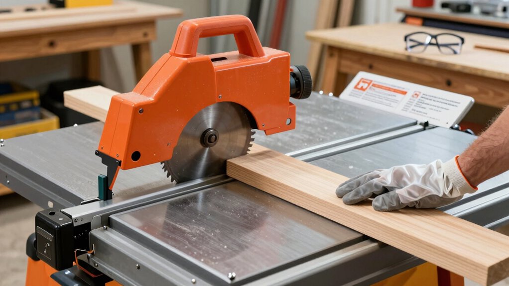 safe saw operation checklist