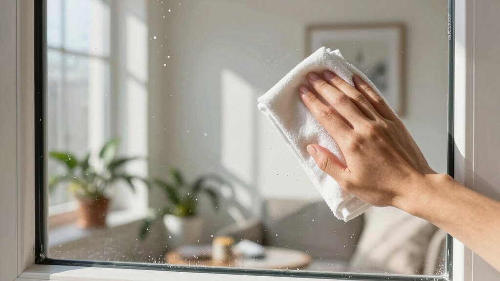 safe streak free glass cleaning