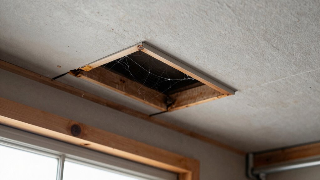 seal attic and ceiling gaps