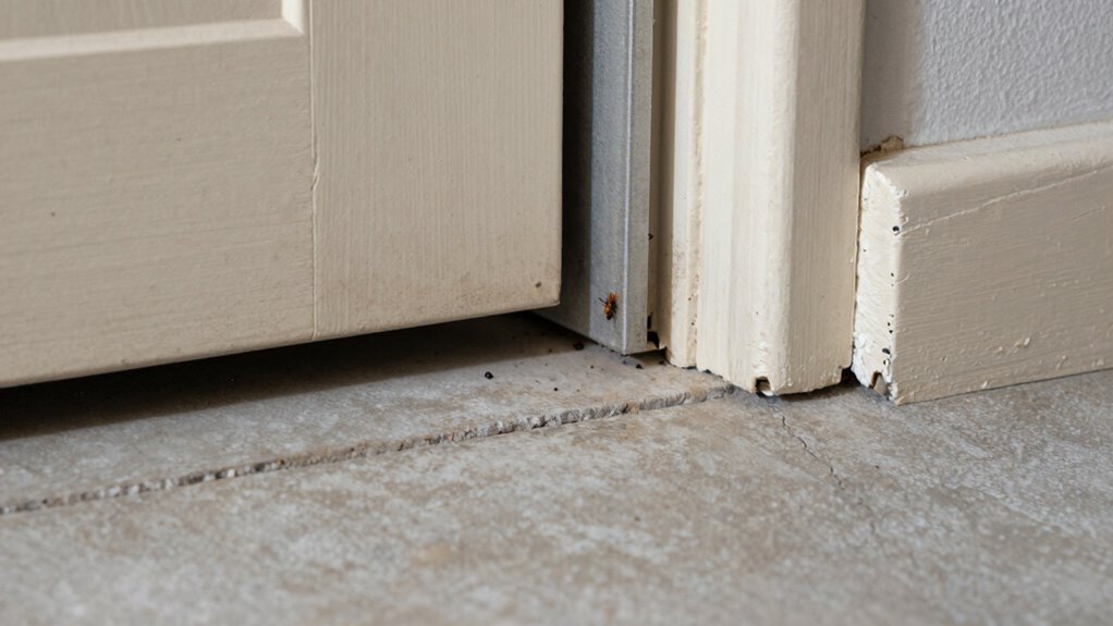 seal gaps and entry points