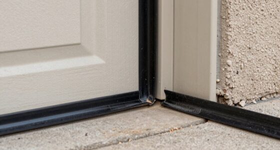 seal gaps between garage