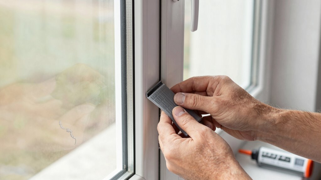 seal gaps to improve insulation