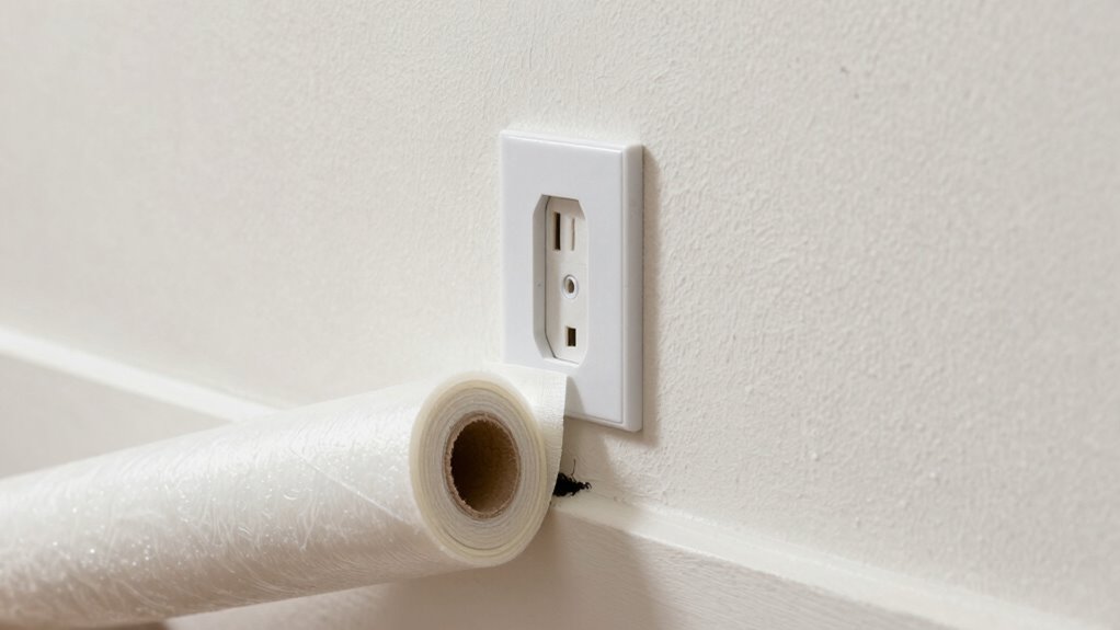 seal outlets to prevent drafts