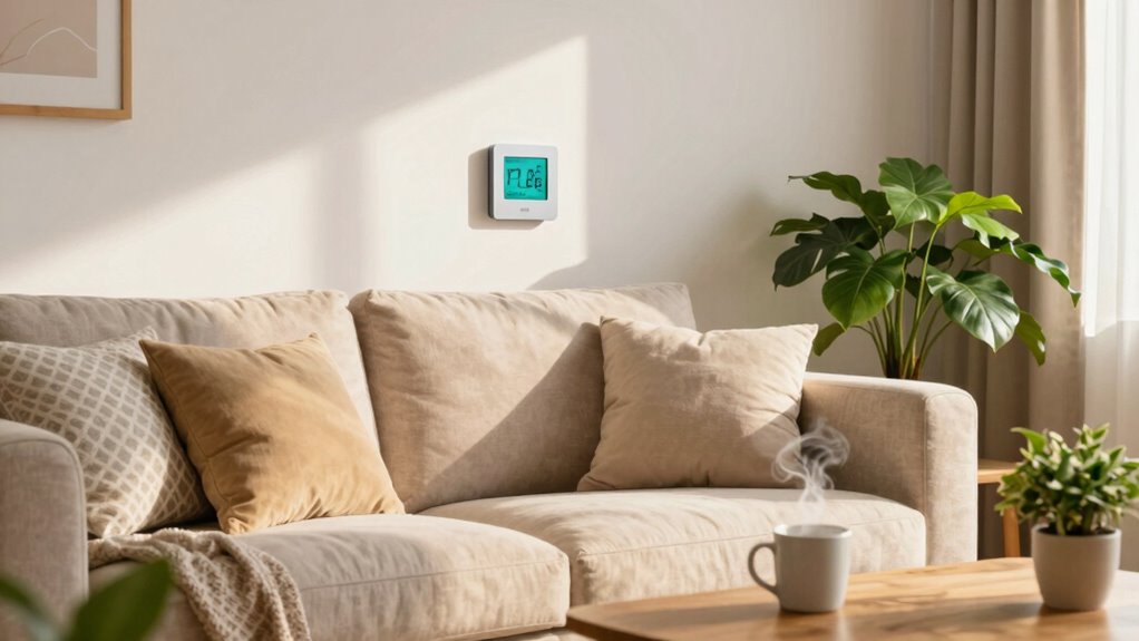 seasonal indoor temperature guidelines