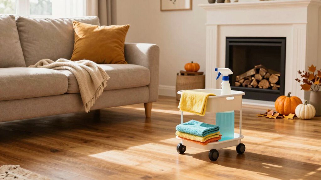 seasonal room specific cleaning