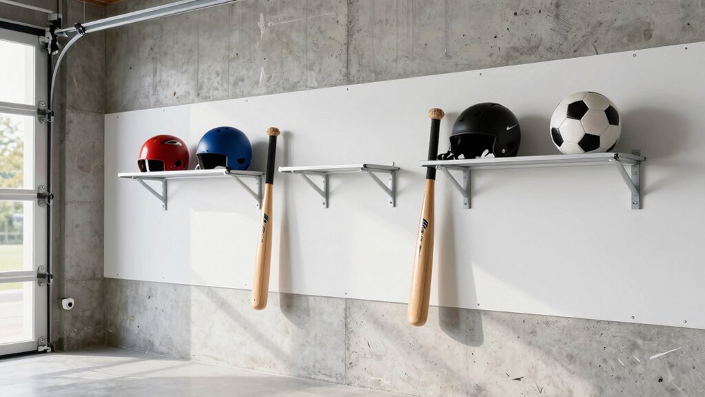 secure aligned wall fixtures