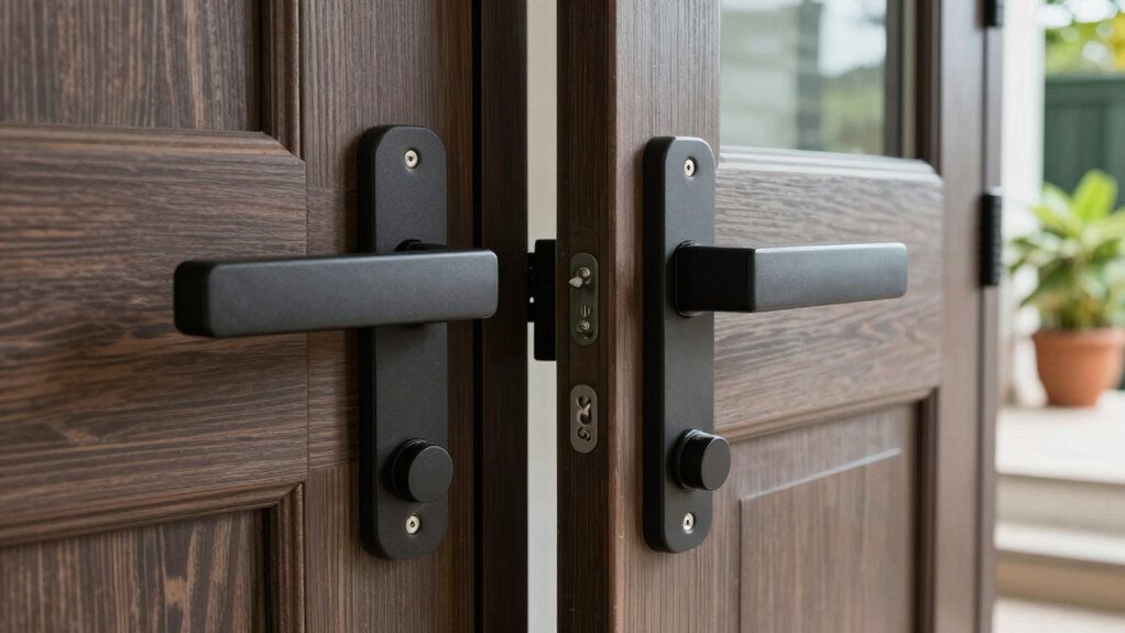 secure all doors properly