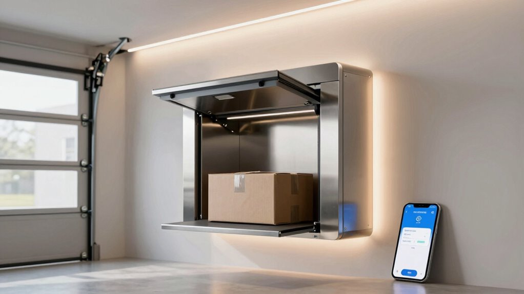secure automated parcel delivery