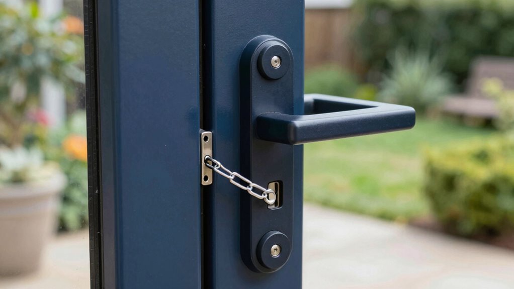 secure doors with strong locks