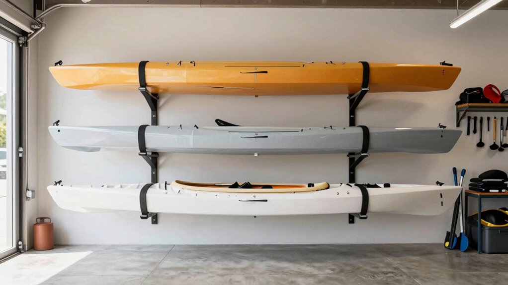 secure durable kayak storage tips