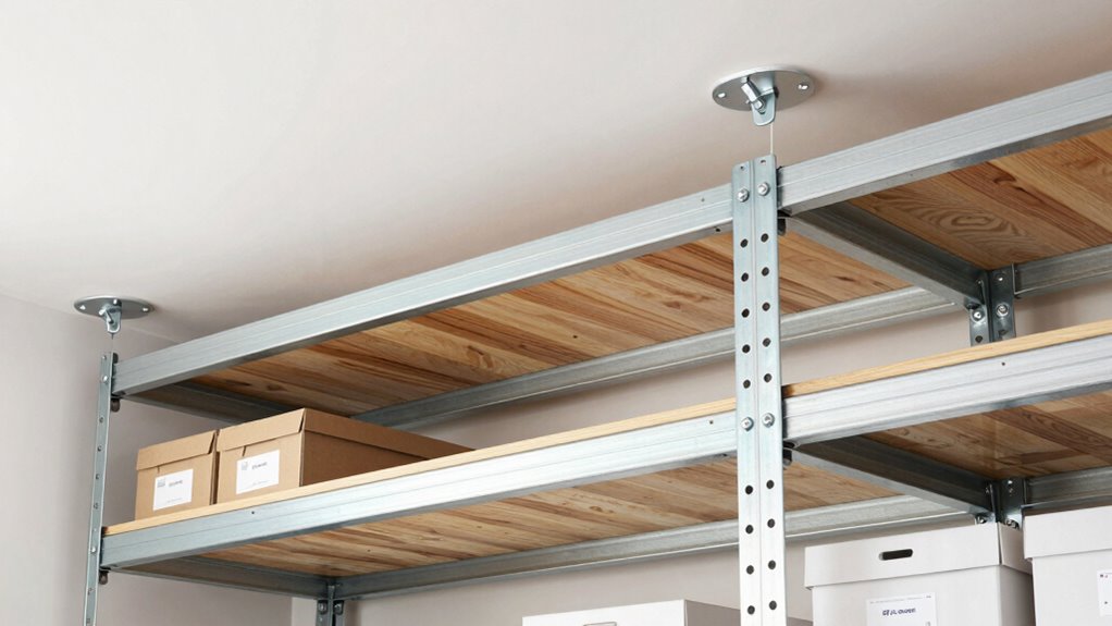secure durable shelving hardware
