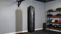 secure garage punching bag