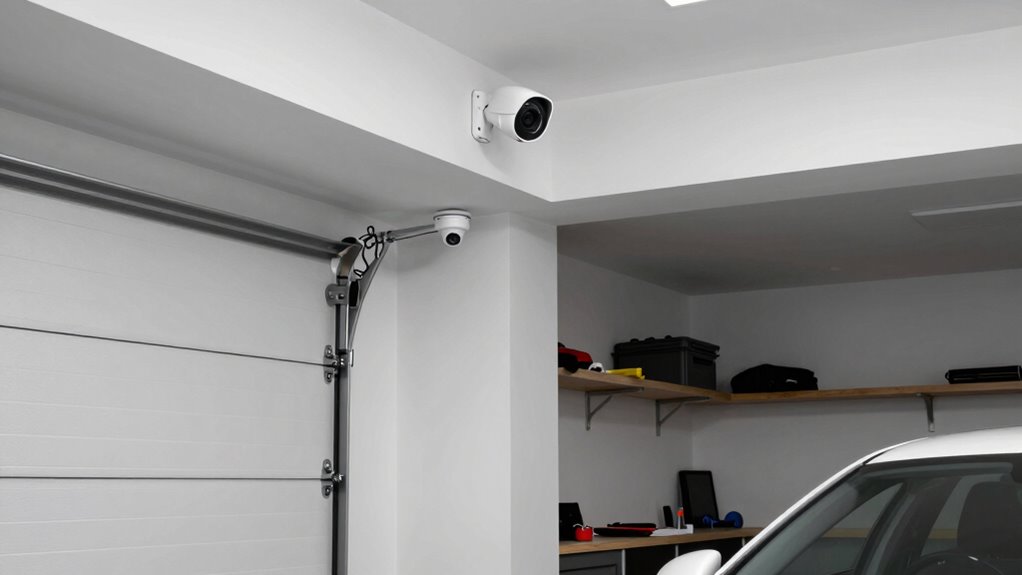 secure garage surveillance coverage