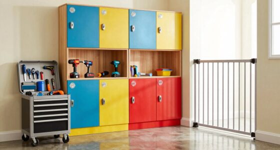 secure garage tool storage
