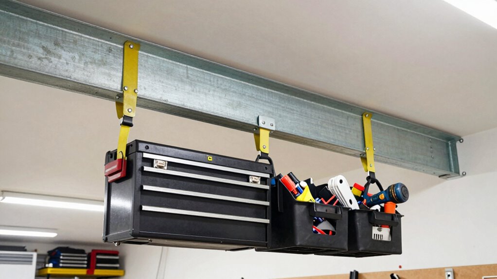 secure heavy overhead storage