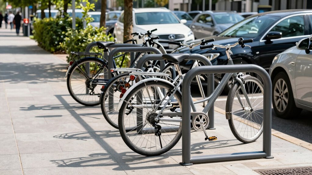 secure organized bike storage