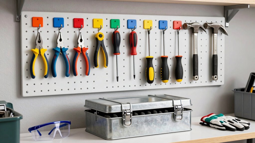 secure organized tool storage