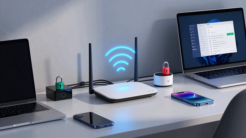 secure passwords and segmentation