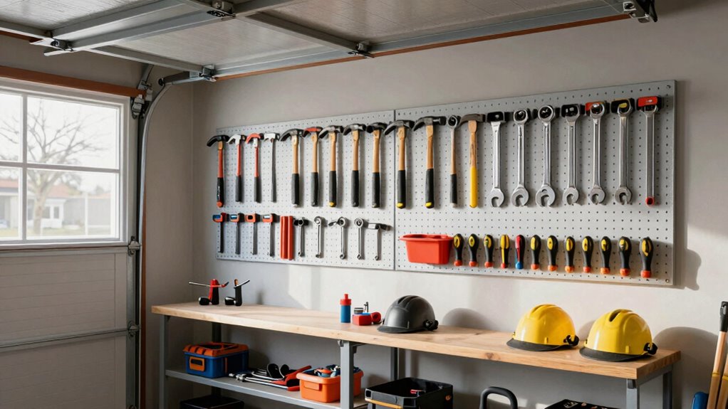 secure precise tool wall installation
