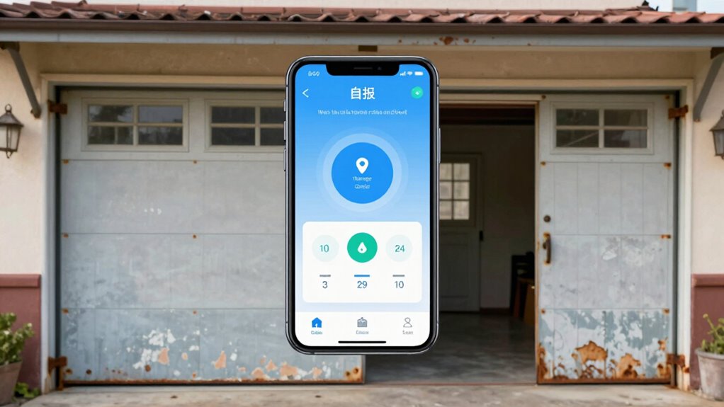 secure smart garage access