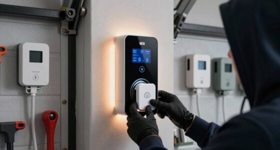 secure smart garage devices